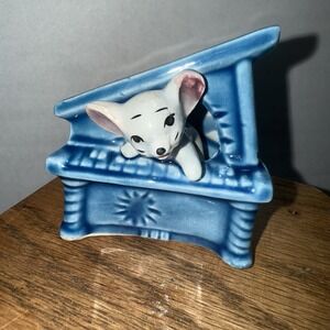 Vintage Mouse Figurine Napco Ware Japanese ceramics 70s collectable